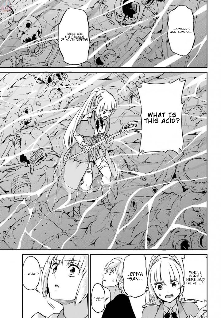 Dungeon ni Deai o Motomeru no wa Machigatte Iru Darou ka Gaiden - Sword Oratoria Chapter 46 page 23 - Chapter 46: Lost Children