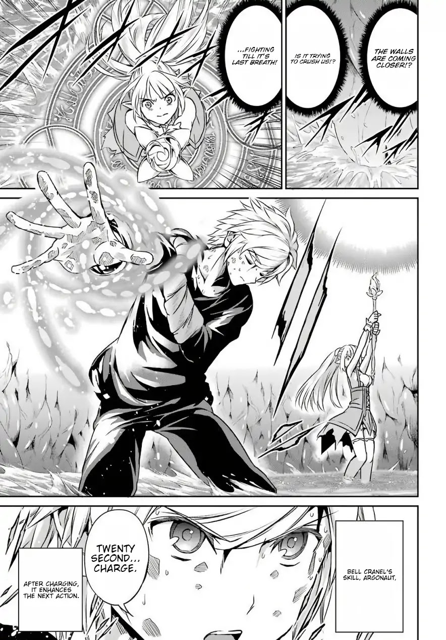 Dungeon ni Deai o Motomeru no wa Machigatte Iru Darou ka Gaiden - Sword Oratoria Chapter 47 page 11 - Chapter 47: Co-op
