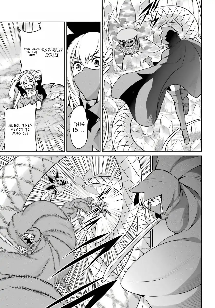 Dungeon ni Deai o Motomeru no wa Machigatte Iru Darou ka Gaiden - Sword Oratoria Chapter 47 page 22 - Chapter 47: Co-op