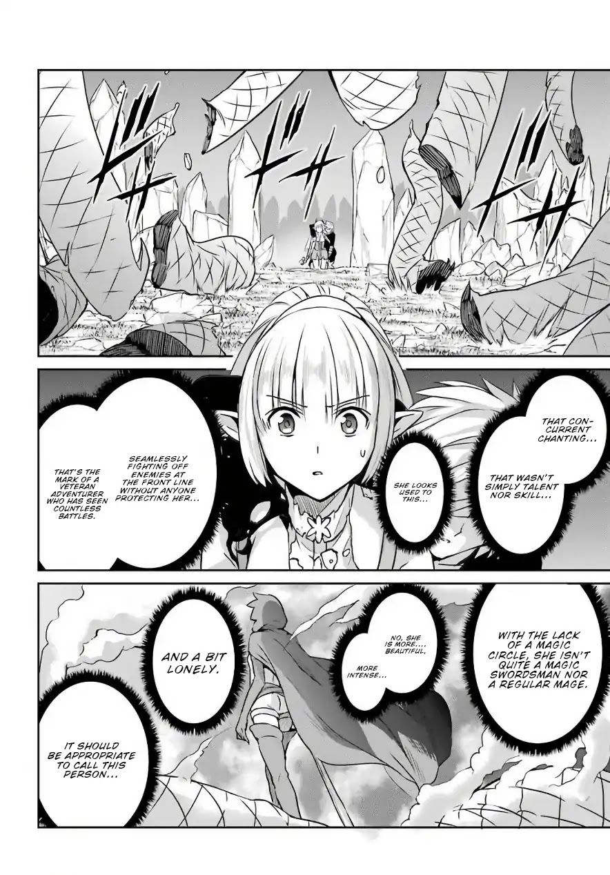 Dungeon ni Deai o Motomeru no wa Machigatte Iru Darou ka Gaiden - Sword Oratoria Chapter 47 page 26 - Chapter 47: Co-op
