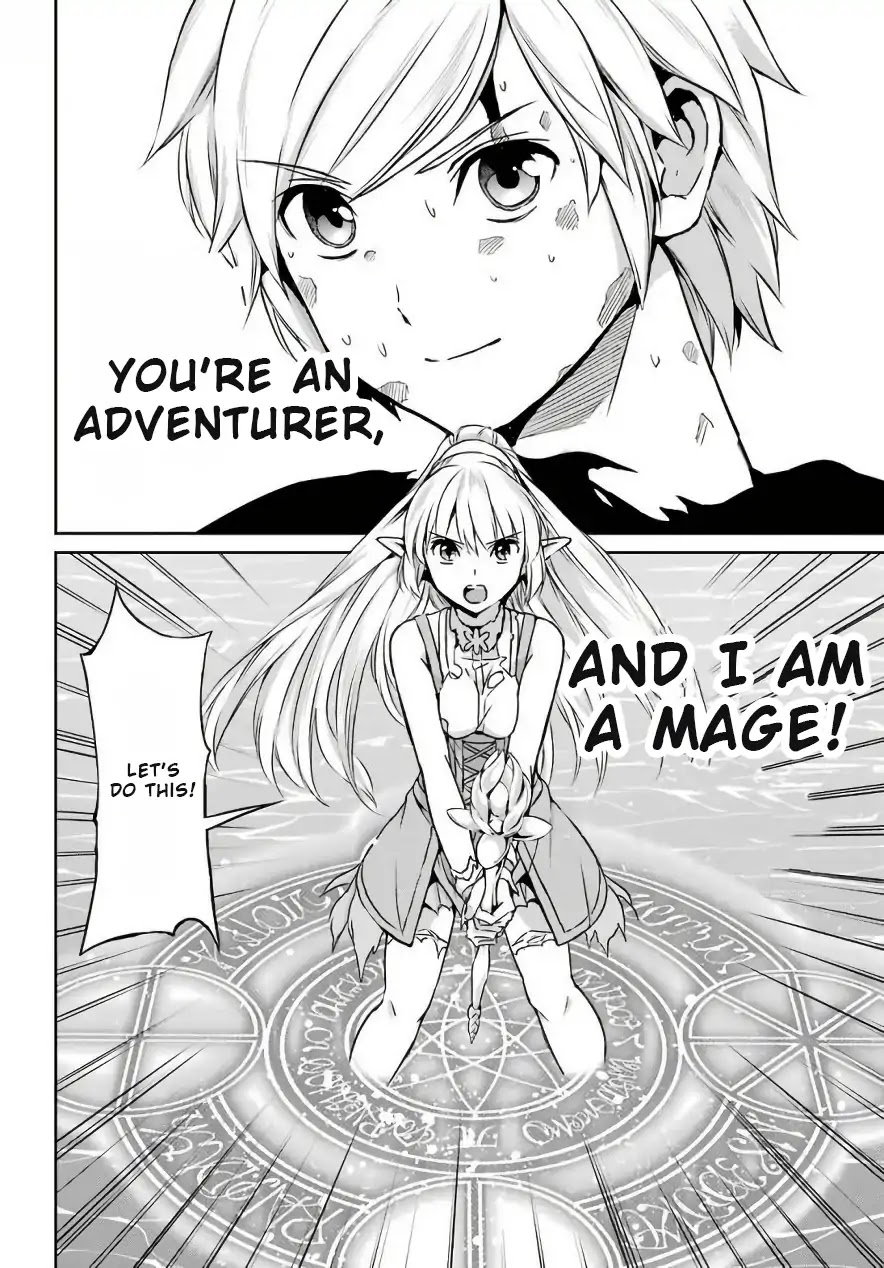 Dungeon ni Deai o Motomeru no wa Machigatte Iru Darou ka Gaiden - Sword Oratoria Chapter 47 page 4 - Chapter 47: Co-op