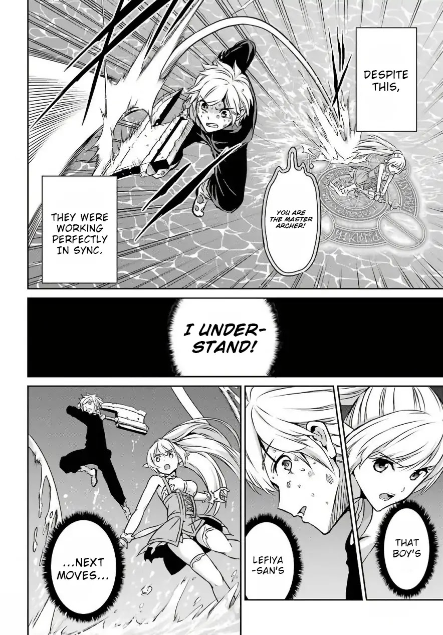 Dungeon ni Deai o Motomeru no wa Machigatte Iru Darou ka Gaiden - Sword Oratoria Chapter 47 page 6 - Chapter 47: Co-op