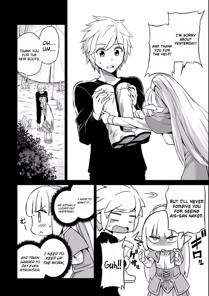 Dungeon ni Deai o Motomeru no wa Machigatte Iru Darou ka Gaiden - Sword Oratoria Chapter 48 page 18 - Chapter 48: Signs