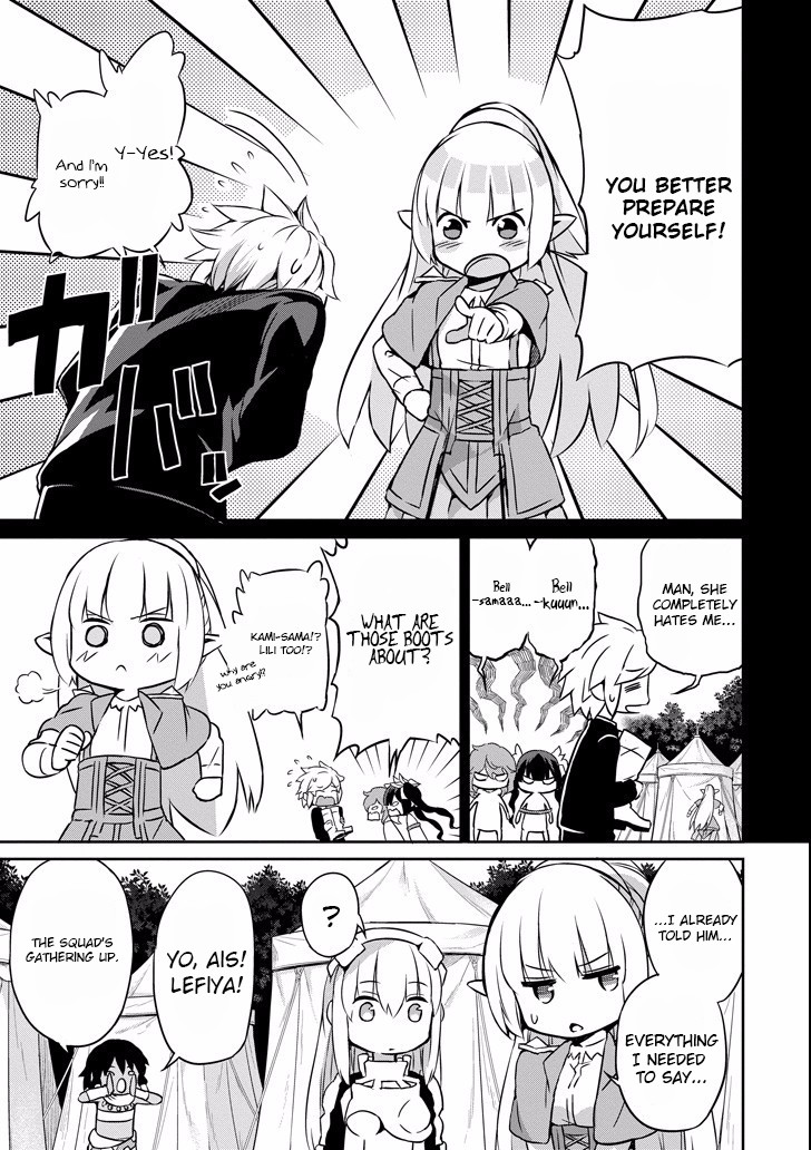Dungeon ni Deai o Motomeru no wa Machigatte Iru Darou ka Gaiden - Sword Oratoria Chapter 48 page 19 - Chapter 48: Signs
