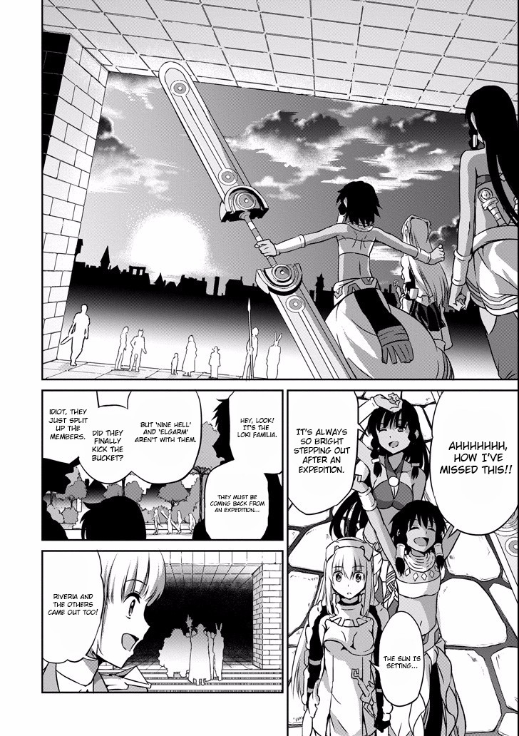 Dungeon ni Deai o Motomeru no wa Machigatte Iru Darou ka Gaiden - Sword Oratoria Chapter 48 page 27 - Chapter 48: Signs