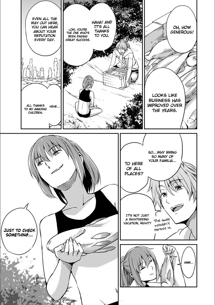 Dungeon ni Deai o Motomeru no wa Machigatte Iru Darou ka Gaiden - Sword Oratoria Chapter 49 page 17 - Chapter 49: Travel Trouble