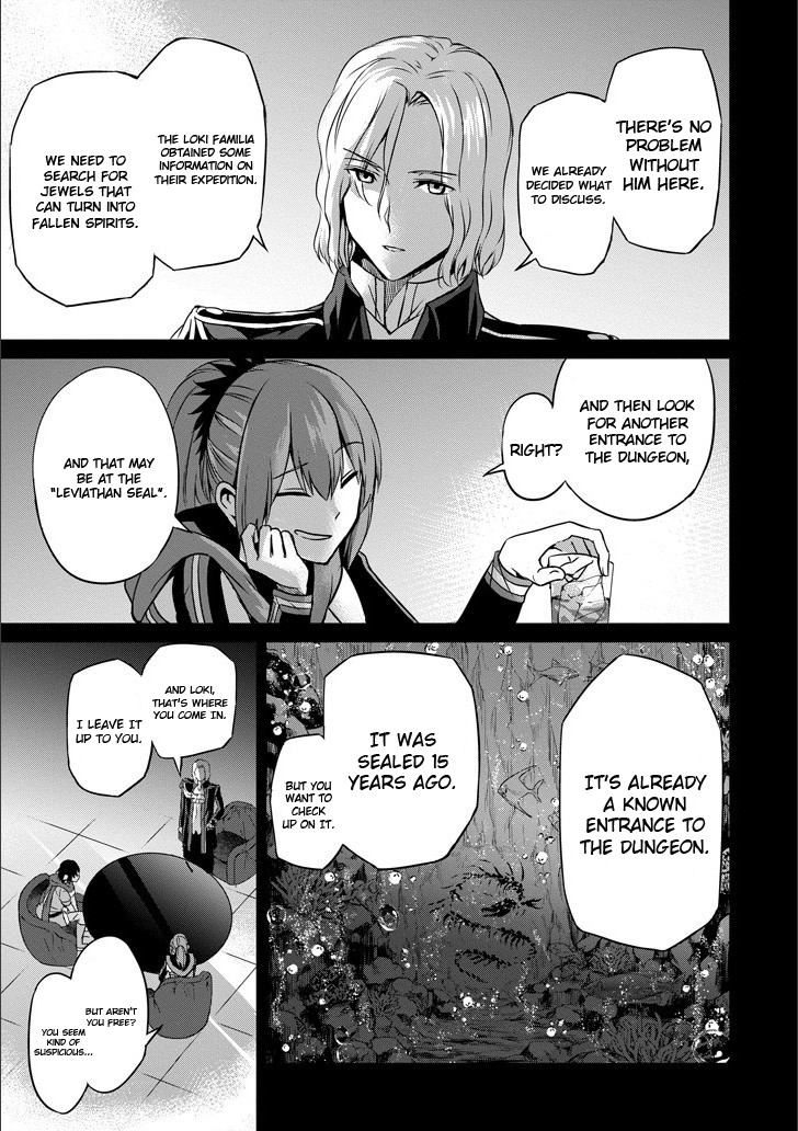 Dungeon ni Deai o Motomeru no wa Machigatte Iru Darou ka Gaiden - Sword Oratoria Chapter 49 page 19 - Chapter 49: Travel Trouble