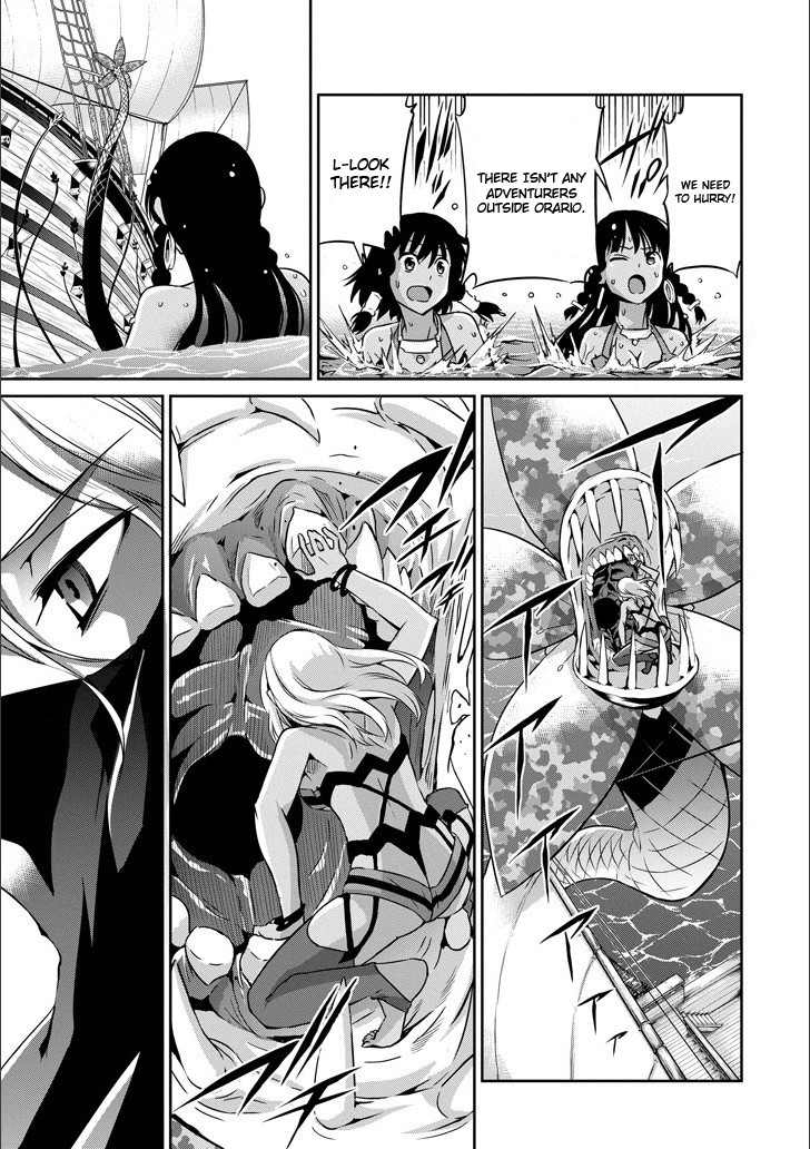 Dungeon ni Deai o Motomeru no wa Machigatte Iru Darou ka Gaiden - Sword Oratoria Chapter 49 page 32 - Chapter 49: Travel Trouble