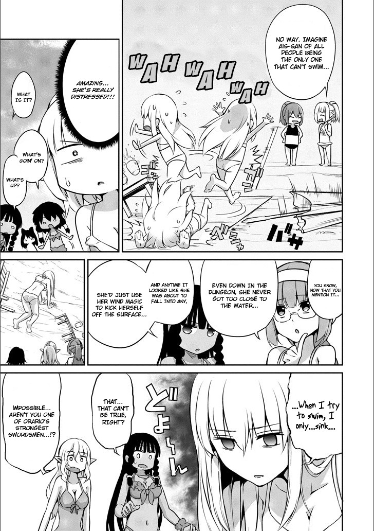 Dungeon ni Deai o Motomeru no wa Machigatte Iru Darou ka Gaiden - Sword Oratoria Chapter 49 page 9 - Chapter 49: Travel Trouble