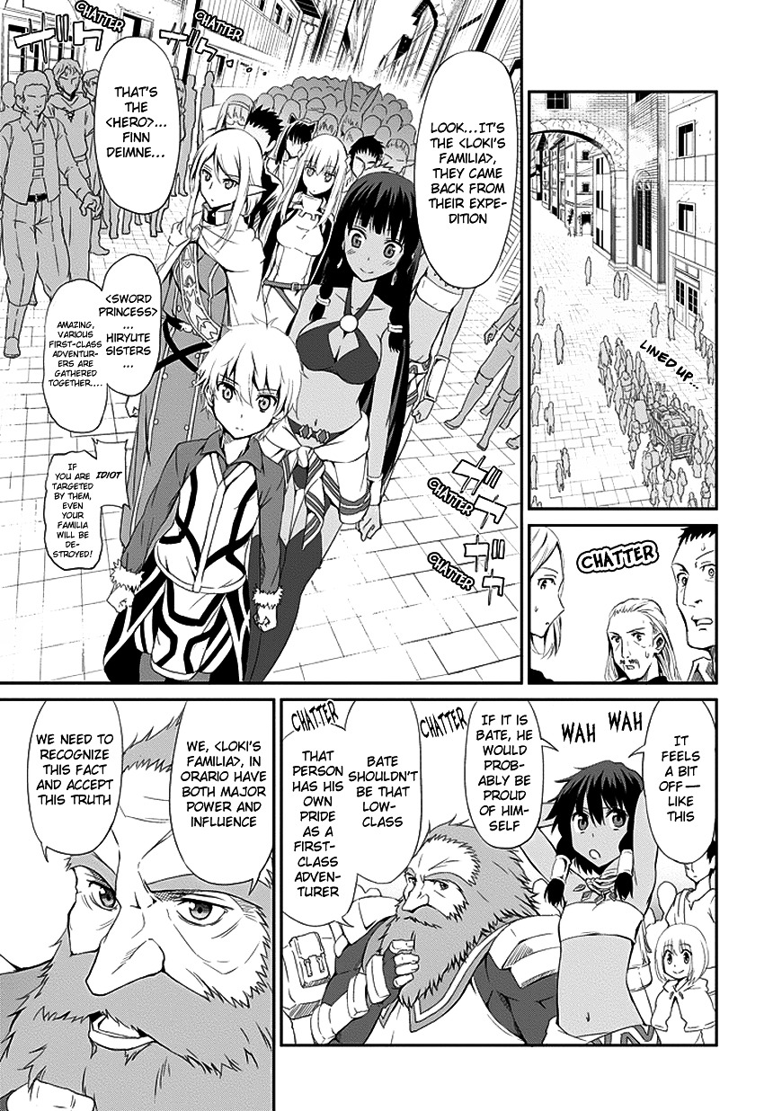 Dungeon ni Deai o Motomeru no wa Machigatte Iru Darou ka Gaiden - Sword Oratoria Chapter 5 page 11 - Chapter 5 :