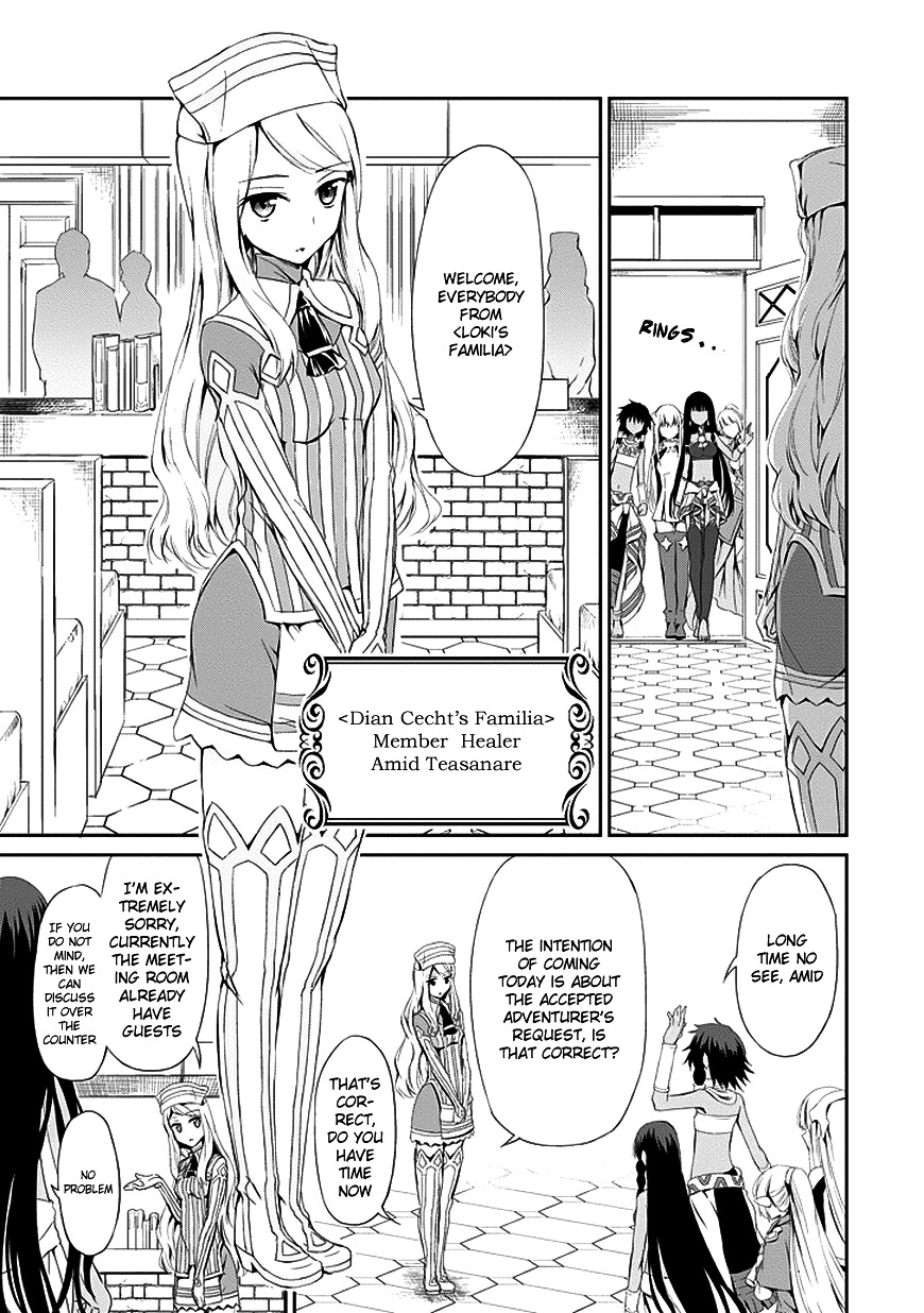 Dungeon ni Deai o Motomeru no wa Machigatte Iru Darou ka Gaiden - Sword Oratoria Chapter 5 page 15 - Chapter 5 :
