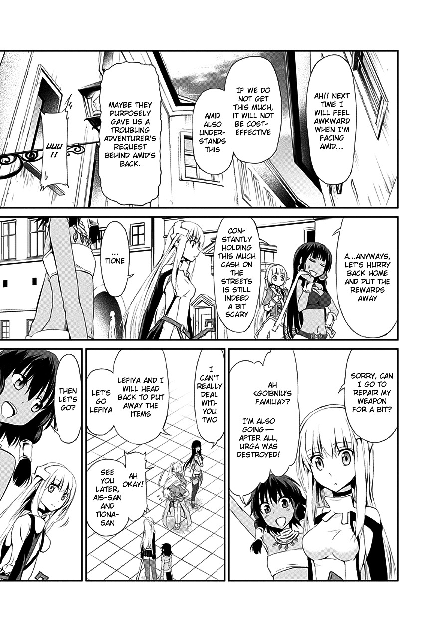 Dungeon ni Deai o Motomeru no wa Machigatte Iru Darou ka Gaiden - Sword Oratoria Chapter 5 page 21 - Chapter 5 :