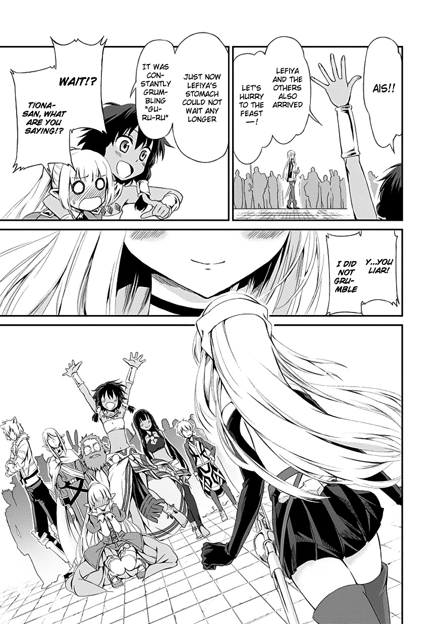Dungeon ni Deai o Motomeru no wa Machigatte Iru Darou ka Gaiden - Sword Oratoria Chapter 5 page 29 - Chapter 5 :