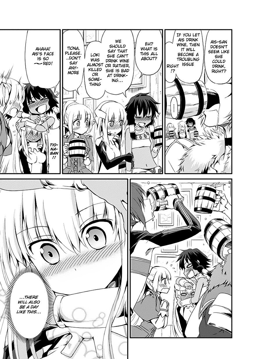 Dungeon ni Deai o Motomeru no wa Machigatte Iru Darou ka Gaiden - Sword Oratoria Chapter 5 page 33 - Chapter 5 :