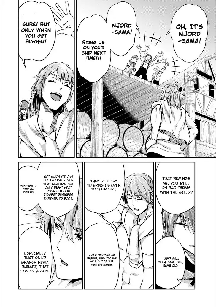 Dungeon ni Deai o Motomeru no wa Machigatte Iru Darou ka Gaiden - Sword Oratoria Chapter 50 page 16 - Chapter 50: Inquiry