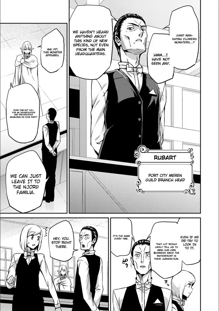 Dungeon ni Deai o Motomeru no wa Machigatte Iru Darou ka Gaiden - Sword Oratoria Chapter 50 page 17 - Chapter 50: Inquiry