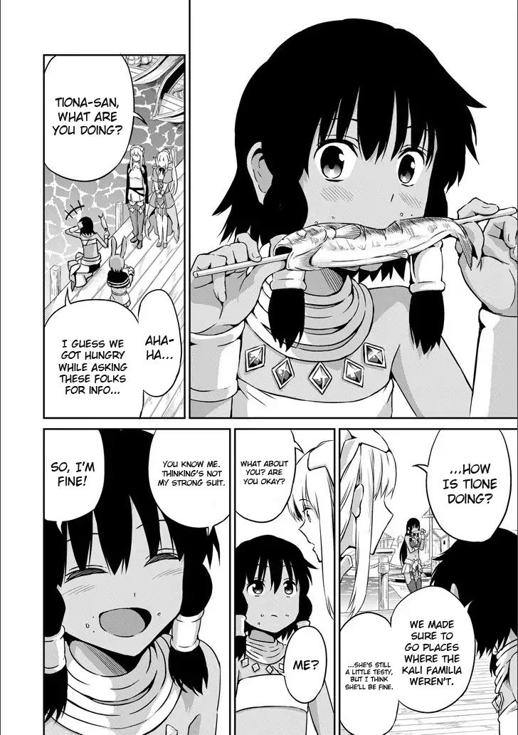 Dungeon ni Deai o Motomeru no wa Machigatte Iru Darou ka Gaiden - Sword Oratoria Chapter 50 page 21 - Chapter 50: Inquiry