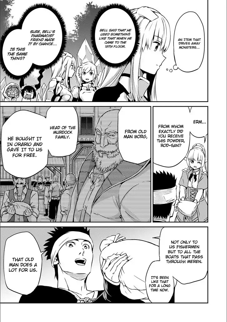 Dungeon ni Deai o Motomeru no wa Machigatte Iru Darou ka Gaiden - Sword Oratoria Chapter 50 page 26 - Chapter 50: Inquiry