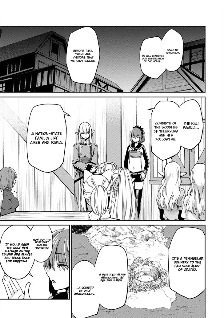 Dungeon ni Deai o Motomeru no wa Machigatte Iru Darou ka Gaiden - Sword Oratoria Chapter 50 page 3 - Chapter 50: Inquiry