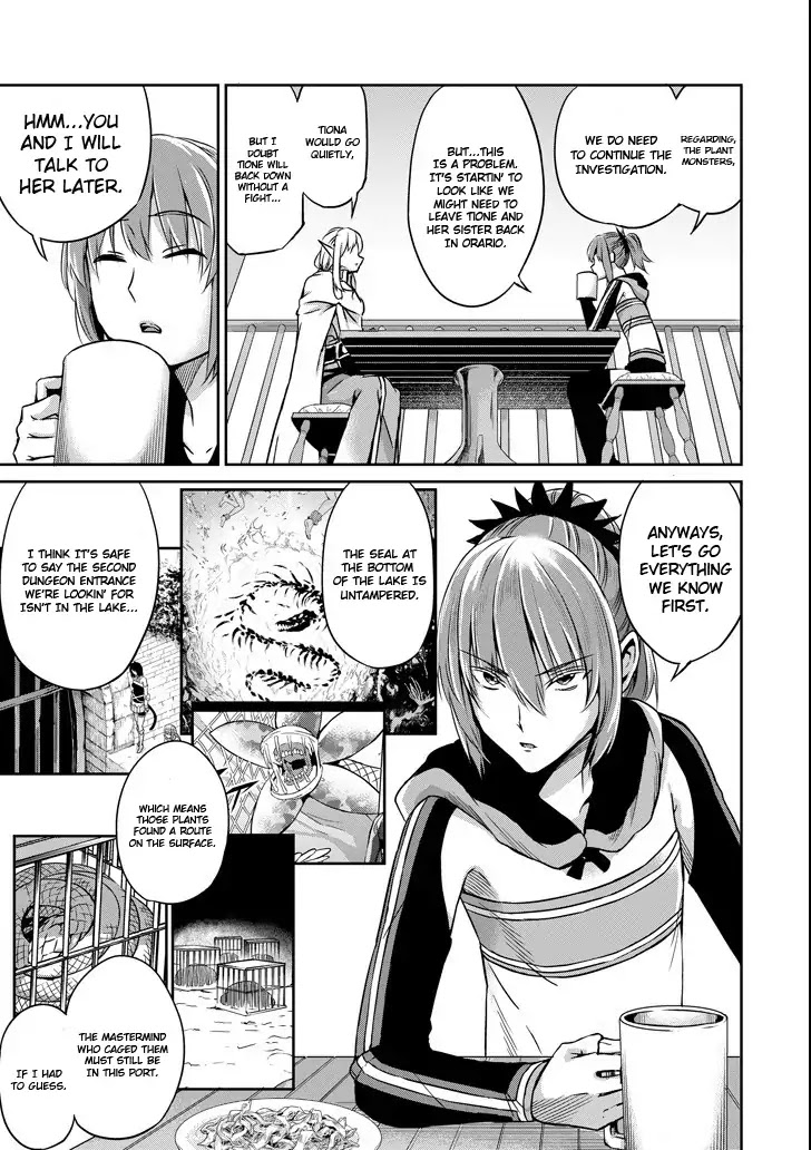Dungeon ni Deai o Motomeru no wa Machigatte Iru Darou ka Gaiden - Sword Oratoria Chapter 51 page 15 - Chapter 51: Telskyura