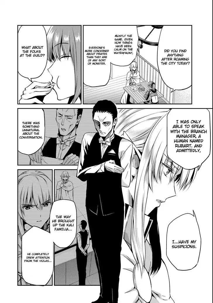 Dungeon ni Deai o Motomeru no wa Machigatte Iru Darou ka Gaiden - Sword Oratoria Chapter 51 page 16 - Chapter 51: Telskyura