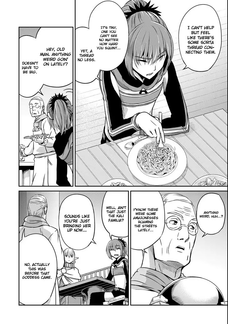 Dungeon ni Deai o Motomeru no wa Machigatte Iru Darou ka Gaiden - Sword Oratoria Chapter 51 page 22 - Chapter 51: Telskyura