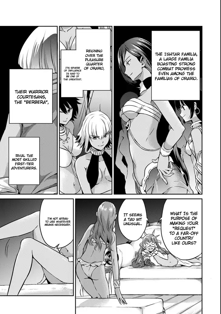 Dungeon ni Deai o Motomeru no wa Machigatte Iru Darou ka Gaiden - Sword Oratoria Chapter 51 page 25 - Chapter 51: Telskyura