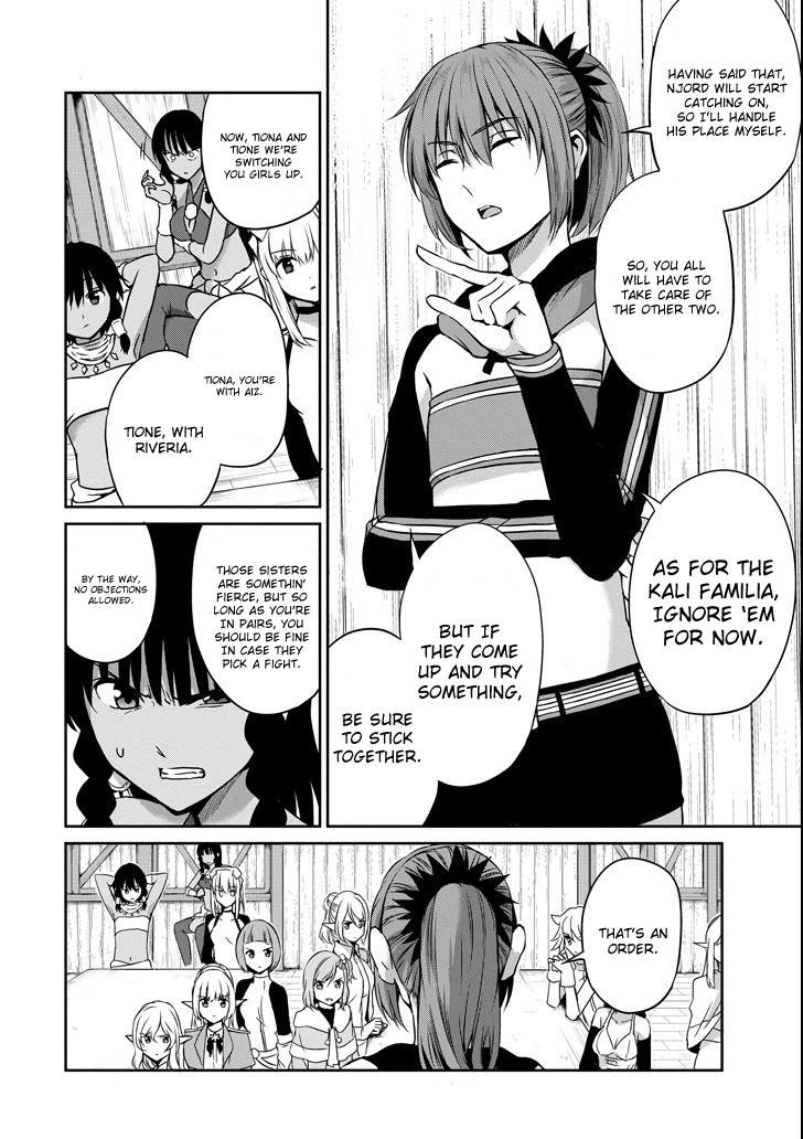 Dungeon ni Deai o Motomeru no wa Machigatte Iru Darou ka Gaiden - Sword Oratoria Chapter 52 page 18 - Chapter 52: Hostage
