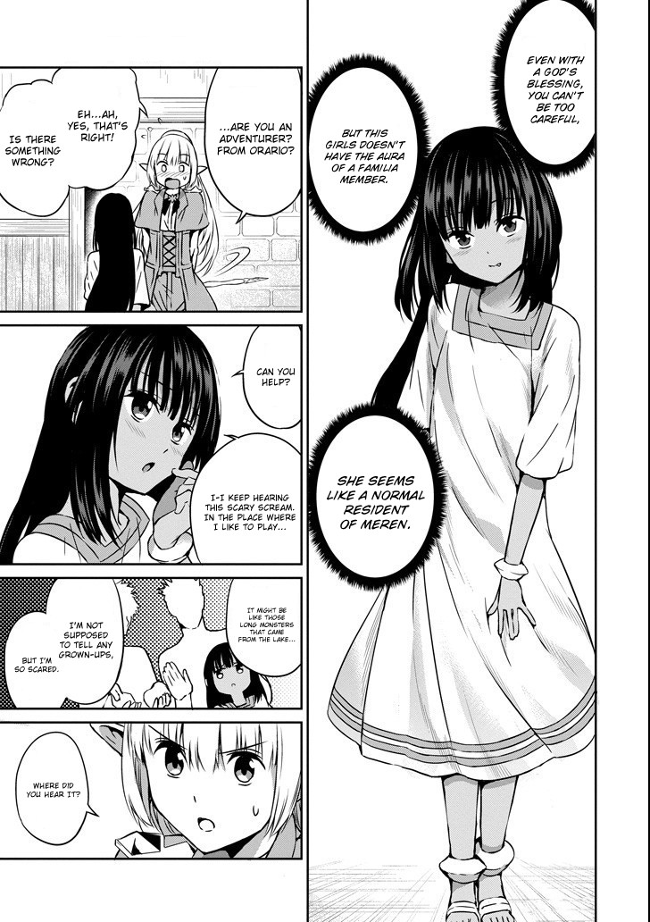 Dungeon ni Deai o Motomeru no wa Machigatte Iru Darou ka Gaiden - Sword Oratoria Chapter 52 page 21 - Chapter 52: Hostage