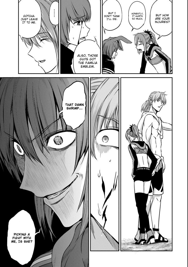 Dungeon ni Deai o Motomeru no wa Machigatte Iru Darou ka Gaiden - Sword Oratoria Chapter 52 page 29 - Chapter 52: Hostage