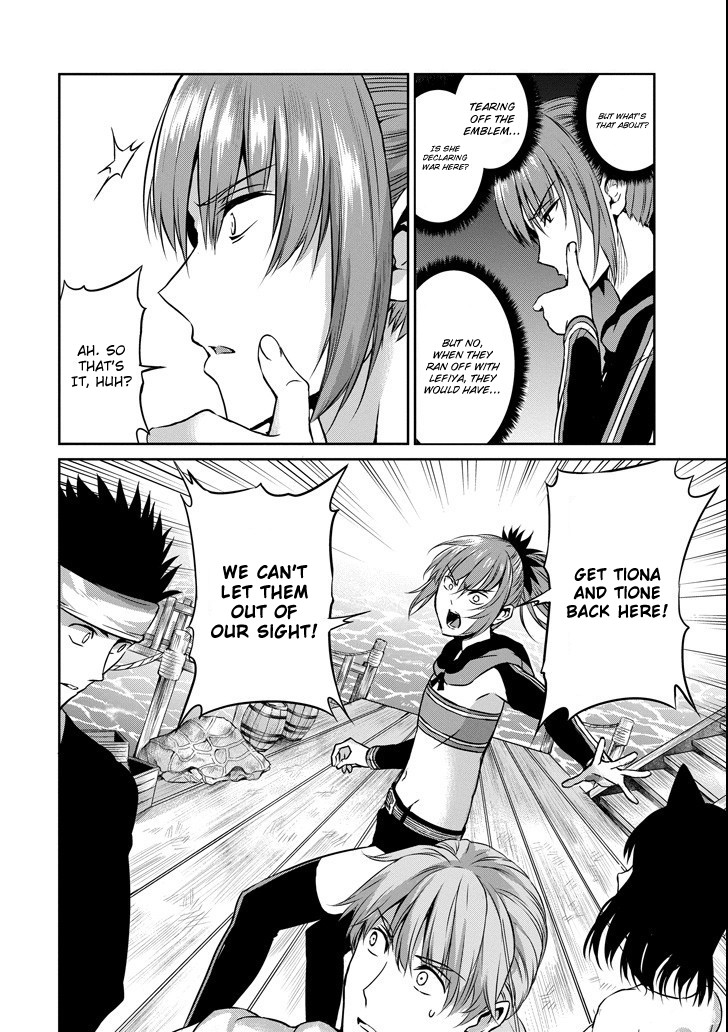 Dungeon ni Deai o Motomeru no wa Machigatte Iru Darou ka Gaiden - Sword Oratoria Chapter 52 page 30 - Chapter 52: Hostage
