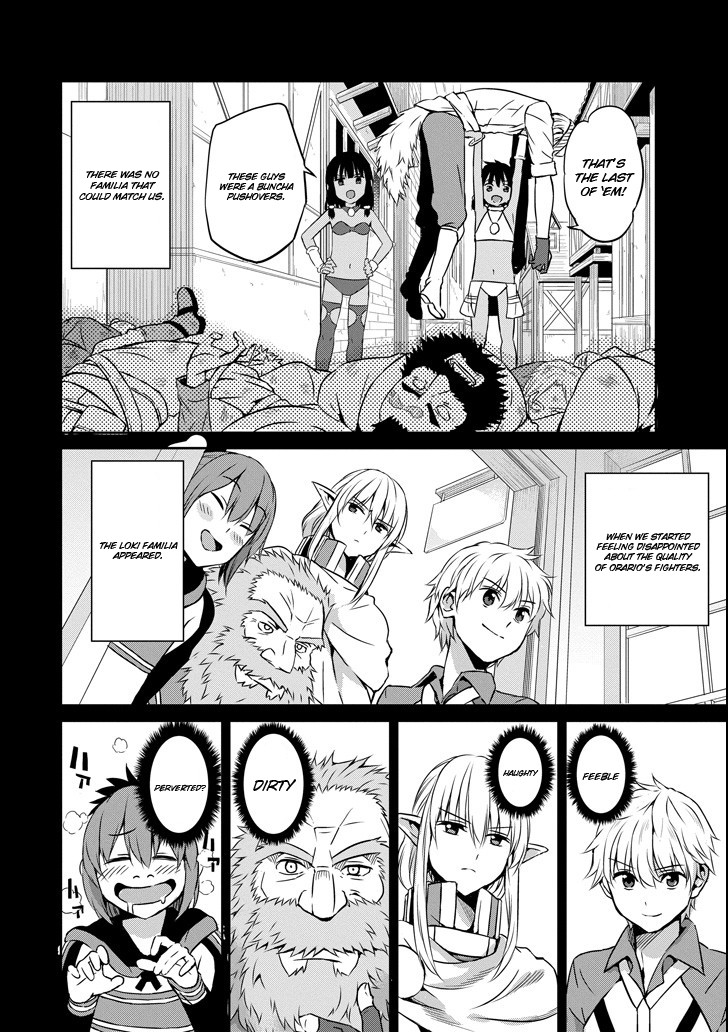 Dungeon ni Deai o Motomeru no wa Machigatte Iru Darou ka Gaiden - Sword Oratoria Chapter 53 page 22 - Chapter 53: Past Time