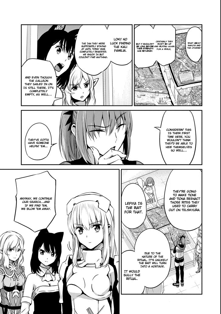 Dungeon ni Deai o Motomeru no wa Machigatte Iru Darou ka Gaiden - Sword Oratoria Chapter 53 page 33 - Chapter 53: Past Time