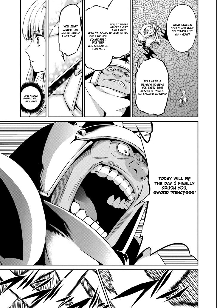 Dungeon ni Deai o Motomeru no wa Machigatte Iru Darou ka Gaiden - Sword Oratoria Chapter 54 page 29 - Chapter 54: War Party