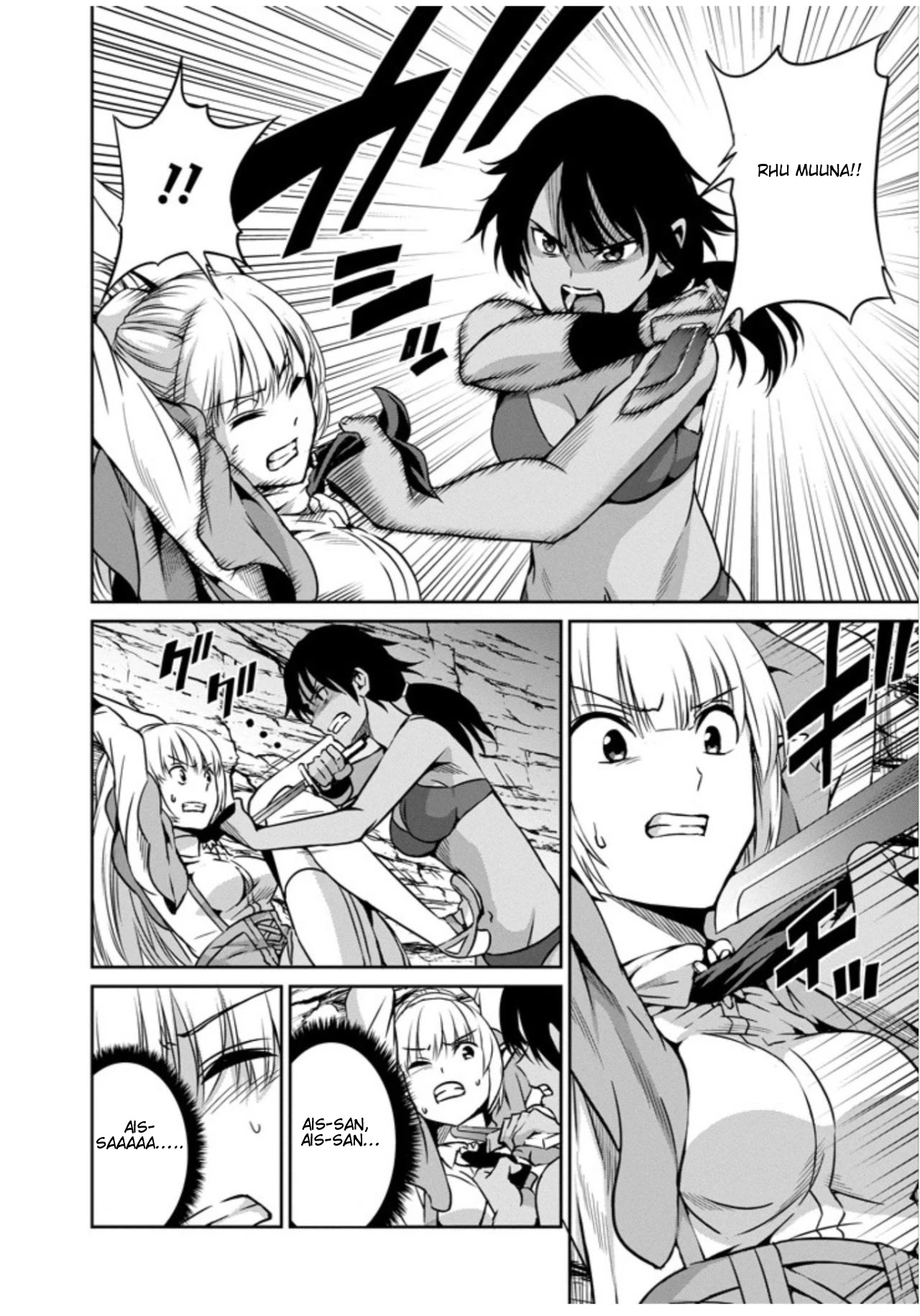 Dungeon ni Deai o Motomeru no wa Machigatte Iru Darou ka Gaiden - Sword Oratoria Chapter 57 page 15 - Chapter 57: Fight Back