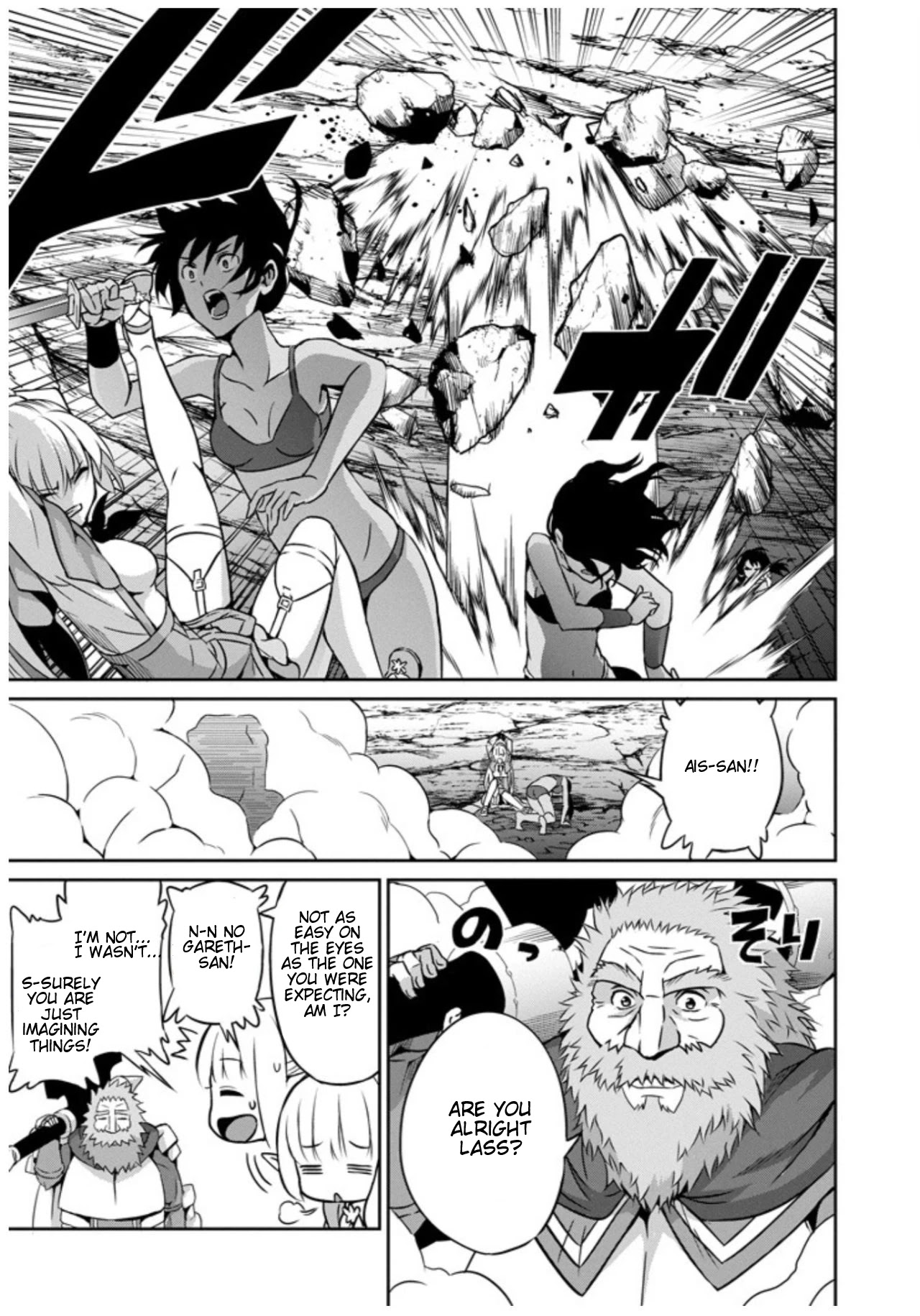 Dungeon ni Deai o Motomeru no wa Machigatte Iru Darou ka Gaiden - Sword Oratoria Chapter 57 page 16 - Chapter 57: Fight Back