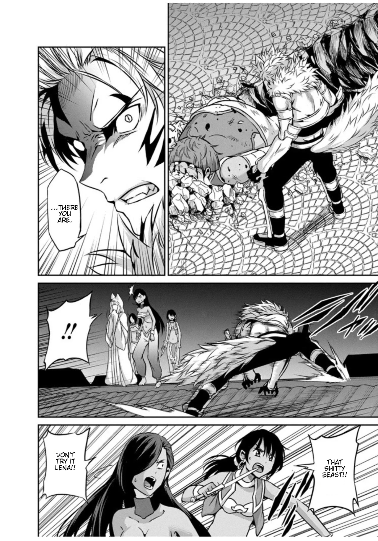Dungeon ni Deai o Motomeru no wa Machigatte Iru Darou ka Gaiden - Sword Oratoria Chapter 57 page 23 - Chapter 57: Fight Back