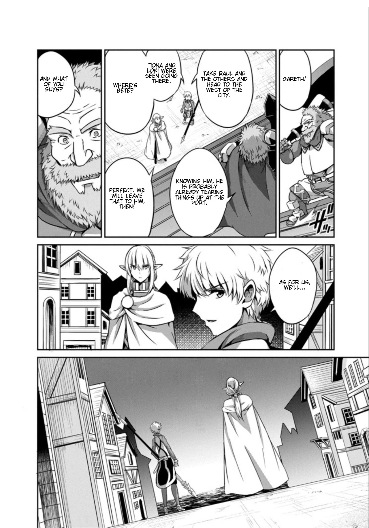 Dungeon ni Deai o Motomeru no wa Machigatte Iru Darou ka Gaiden - Sword Oratoria Chapter 57 page 4 - Chapter 57: Fight Back