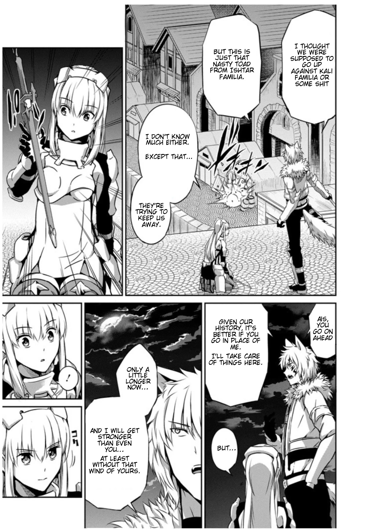 Dungeon ni Deai o Motomeru no wa Machigatte Iru Darou ka Gaiden - Sword Oratoria Chapter 57 page 9 - Chapter 57: Fight Back