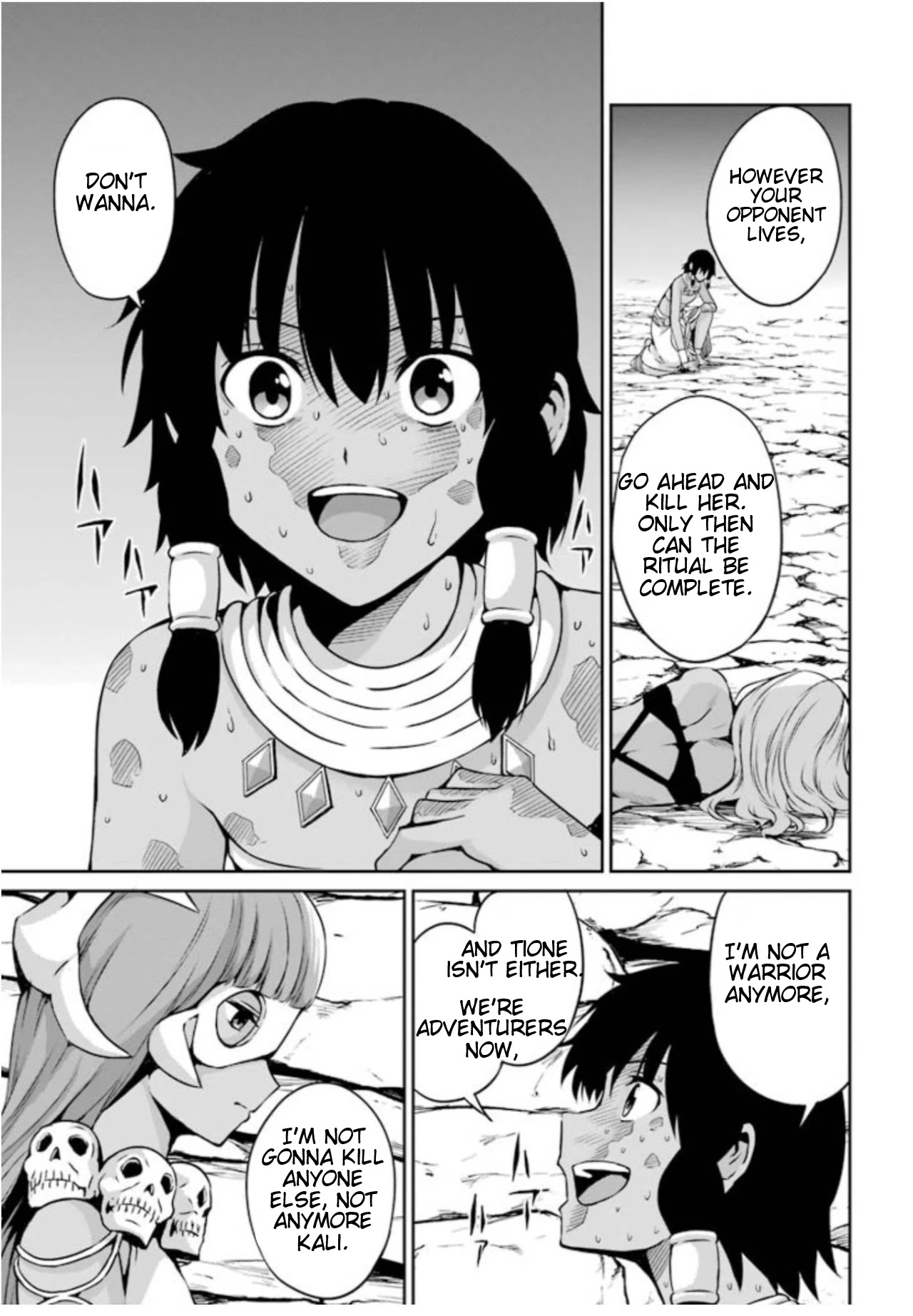 Dungeon ni Deai o Motomeru no wa Machigatte Iru Darou ka Gaiden - Sword Oratoria Chapter 58 page 17 - Chapter 58: Blue Sky