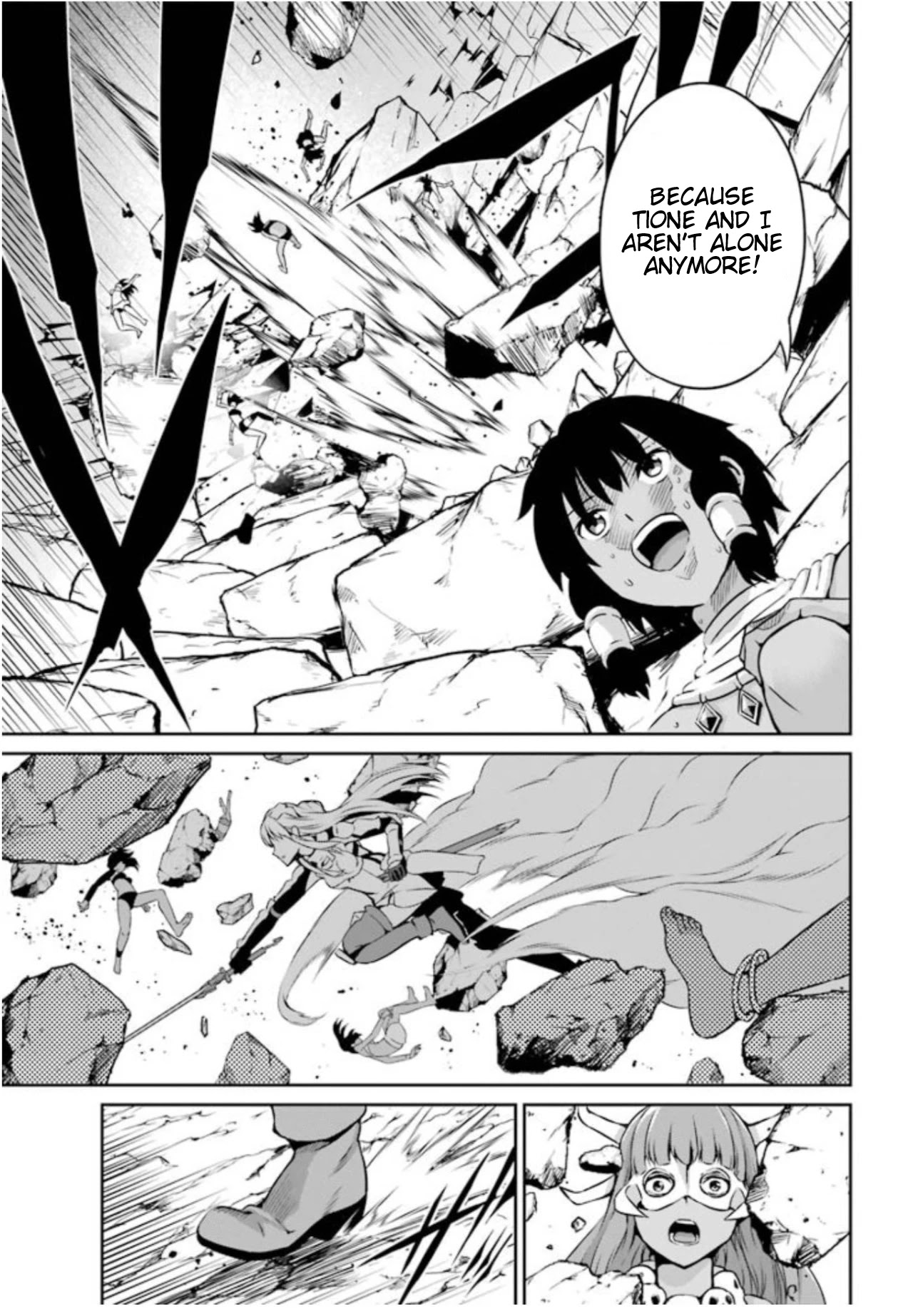Dungeon ni Deai o Motomeru no wa Machigatte Iru Darou ka Gaiden - Sword Oratoria Chapter 58 page 19 - Chapter 58: Blue Sky