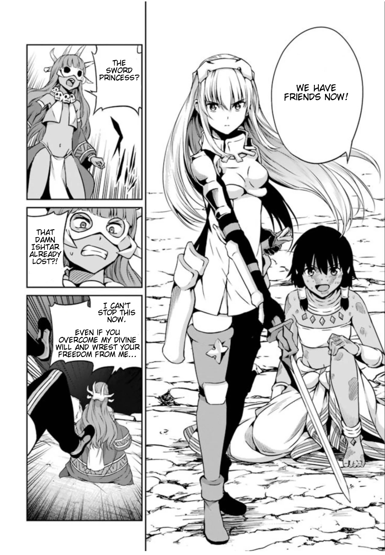 Dungeon ni Deai o Motomeru no wa Machigatte Iru Darou ka Gaiden - Sword Oratoria Chapter 58 page 20 - Chapter 58: Blue Sky