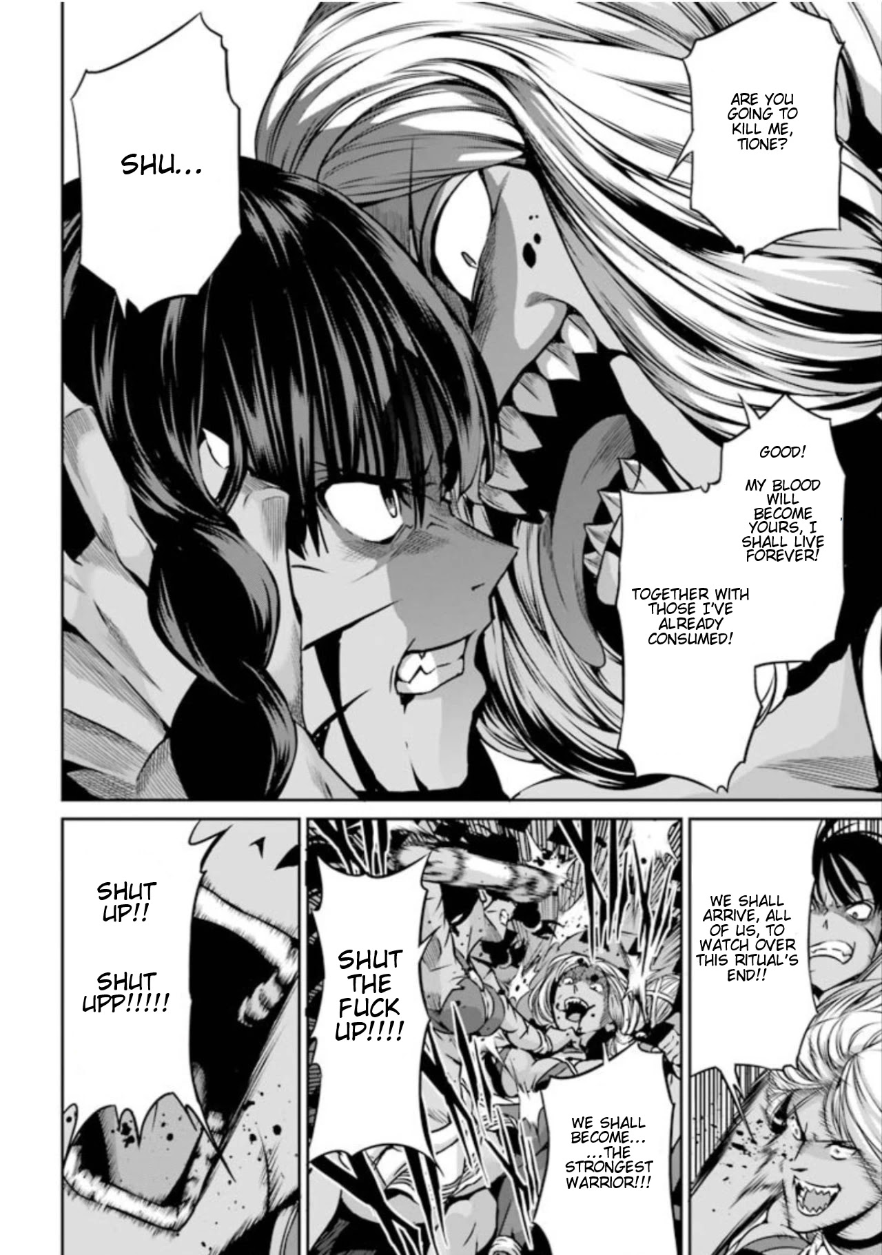 Dungeon ni Deai o Motomeru no wa Machigatte Iru Darou ka Gaiden - Sword Oratoria Chapter 58 page 3 - Chapter 58: Blue Sky