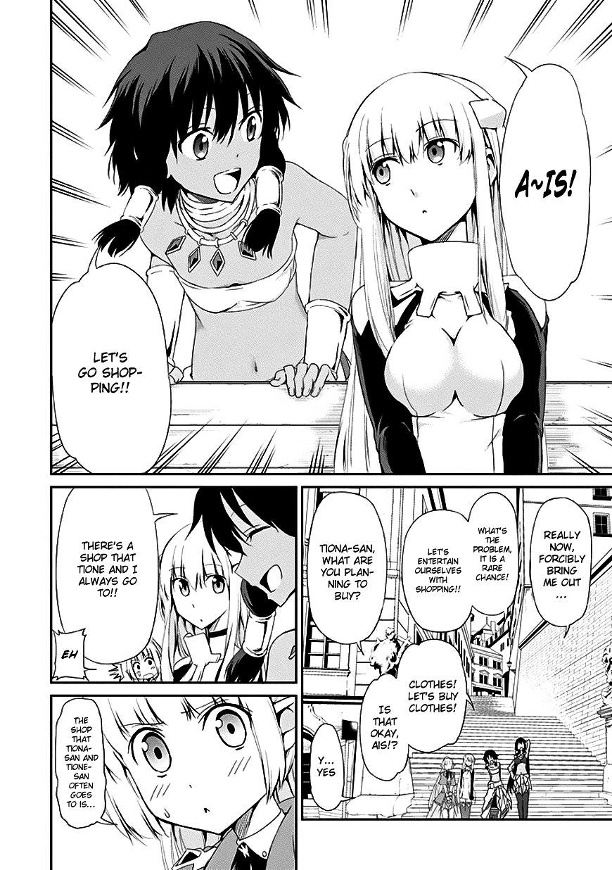 Dungeon ni Deai o Motomeru no wa Machigatte Iru Darou ka Gaiden - Sword Oratoria Chapter 6 page 11 - Chapter 6 :