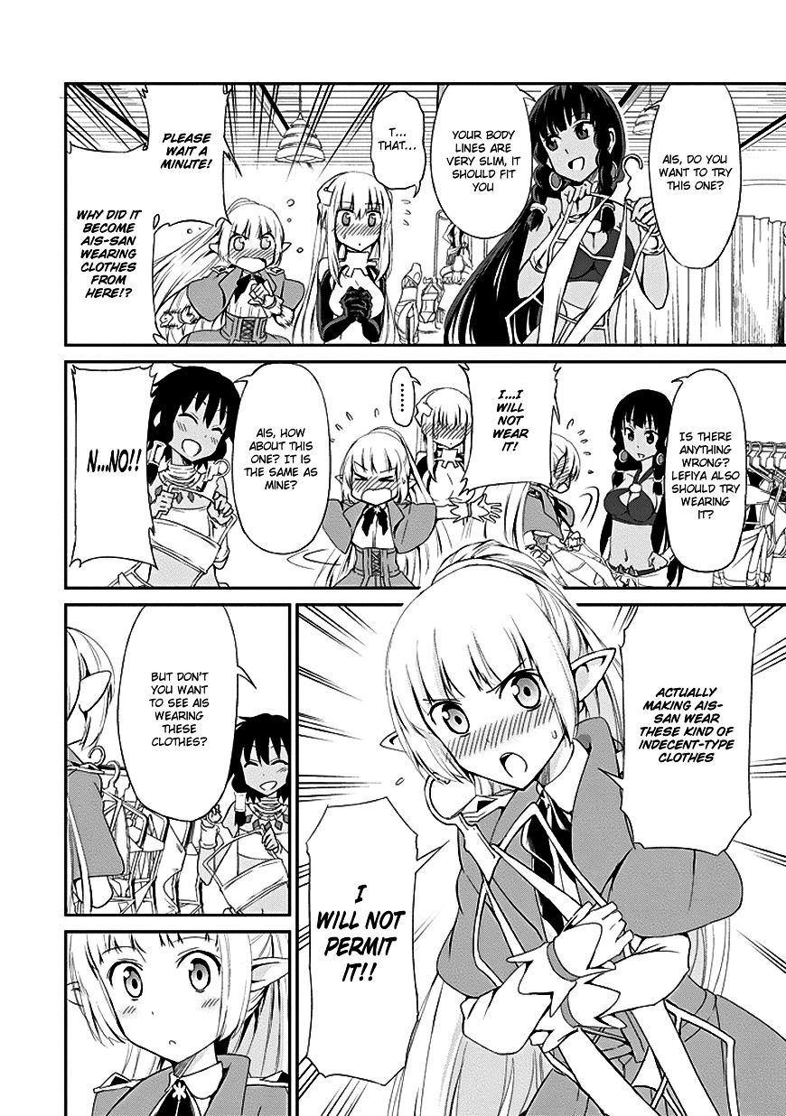 Dungeon ni Deai o Motomeru no wa Machigatte Iru Darou ka Gaiden - Sword Oratoria Chapter 6 page 13 - Chapter 6 :