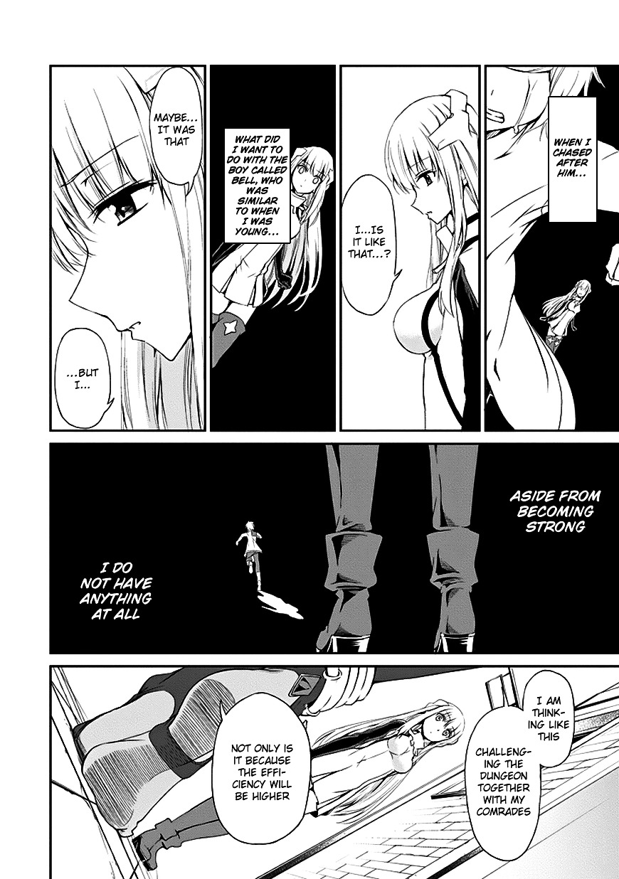 Dungeon ni Deai o Motomeru no wa Machigatte Iru Darou ka Gaiden - Sword Oratoria Chapter 6 page 29 - Chapter 6 :