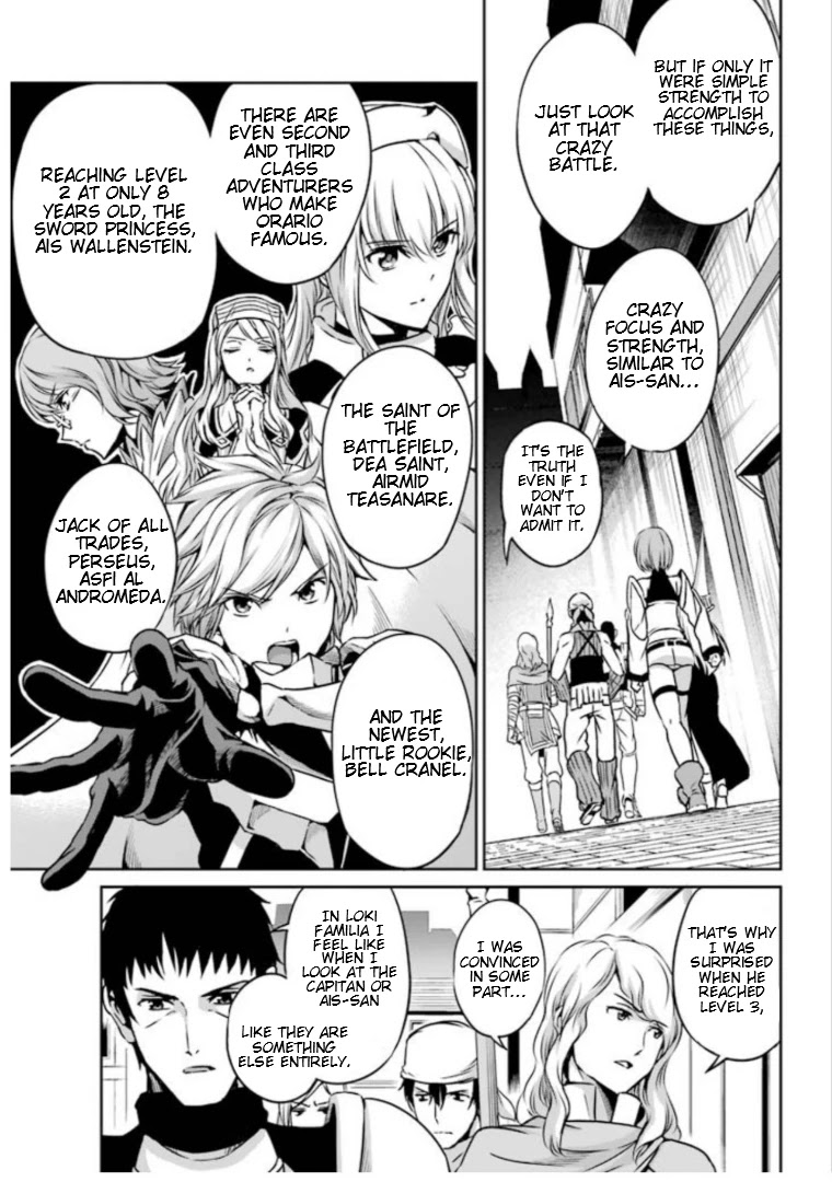Dungeon ni Deai o Motomeru no wa Machigatte Iru Darou ka Gaiden - Sword Oratoria Chapter 60 page 14 - Chapter 60: Daedalus
