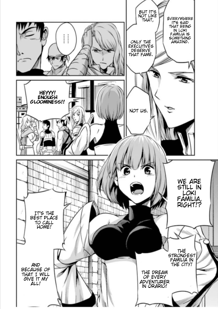 Dungeon ni Deai o Motomeru no wa Machigatte Iru Darou ka Gaiden - Sword Oratoria Chapter 60 page 15 - Chapter 60: Daedalus