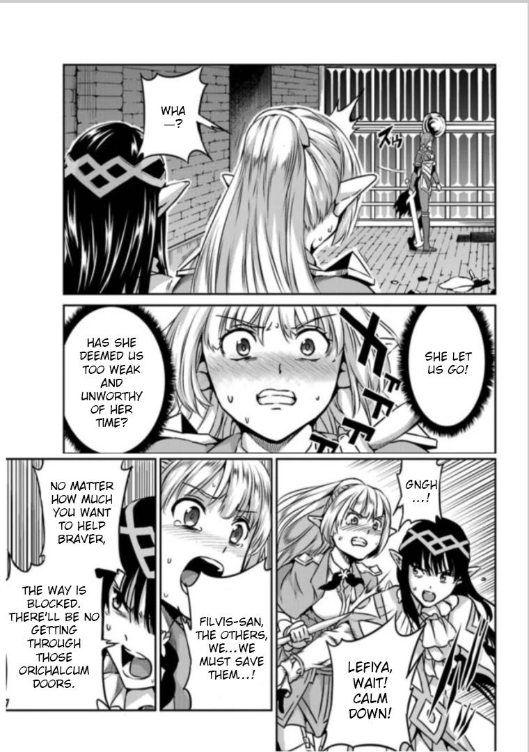 Dungeon ni Deai o Motomeru no wa Machigatte Iru Darou ka Gaiden - Sword Oratoria Chapter 62 page 24 - Chapter 62: Nightmare