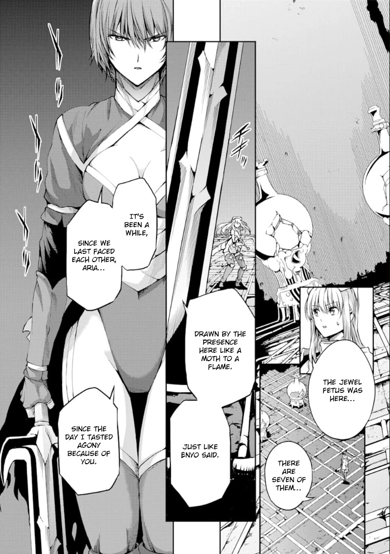 Dungeon ni Deai o Motomeru no wa Machigatte Iru Darou ka Gaiden - Sword Oratoria Chapter 64 page 14 - Chapter 64: Thanatos